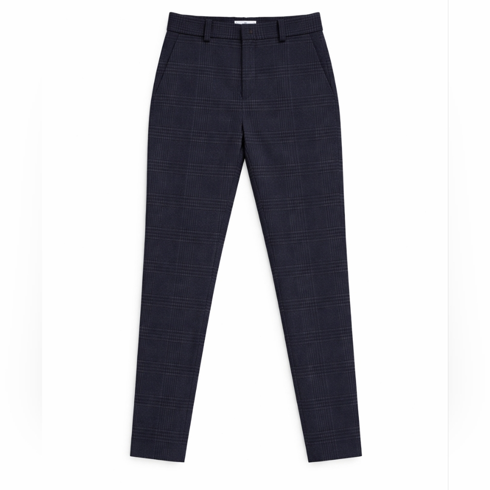 H&M Plaid Slim Taper Chinos